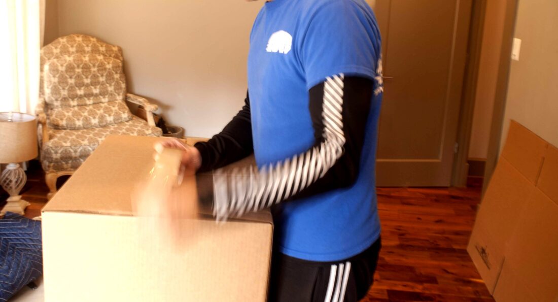 Packing Mighty Men Moving
